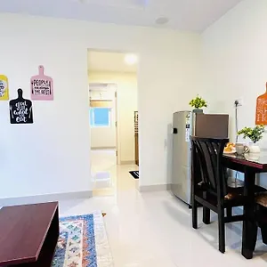 Bluo 1bhk Gachibowli - Terrace Garden, Lift