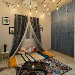 The Hidden Gem - Fully Furnished, Private 1bhk With Canopy & Cafe Lights Hotel 5*
